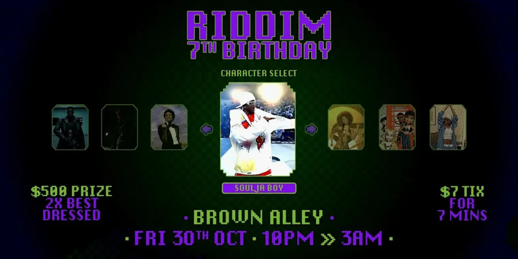 RIDDIM: 7TH BDAY